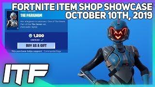 Fortnite Item Shop *NEW* FEMALE VISITOR SKIN! [October 10th, 2019] (Fortnite Battle Royale)