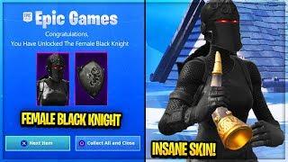 How To Unlock Female Black Knight Skin In Fortnite - Black Knight Female Leaked Skins [Debunked]