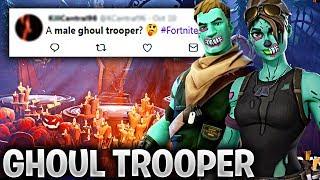 NEW MALE Ghoul Trooper & FEMALE Ghoul Trooper Skins in Fortnite (WILL THEY COME BACK IN HALLOWEEN?)