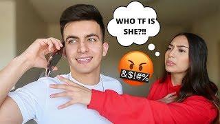 TALKING TO ANOTHER GIRL PRANK ON GIRLFRIEND!! **BAD IDEA**
