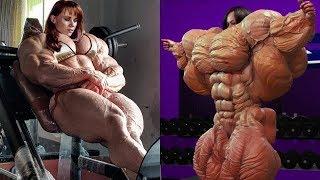 10 FEMALE BODYBUILDERS WHO ARE MORE MUSCULAR THAN ARNOLD SCHWARZENEGGER | Crazy Monkey