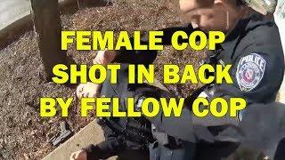 Female Cop Shot In Back By Fellow Cop On Video - LEO Round Table 2019 S04E02e