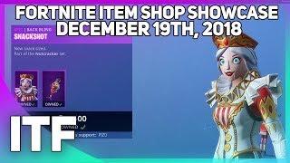 Fortnite Item Shop CRACKSHOT IS BACK + *NEW* CRACKABELLA SKIN! [December 19th, 2018]