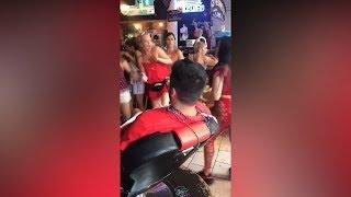 WATCH VIDEO: Bartender attacks woman who spanked her in wild fight video