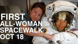 First All-Woman Spacewalk on October 18